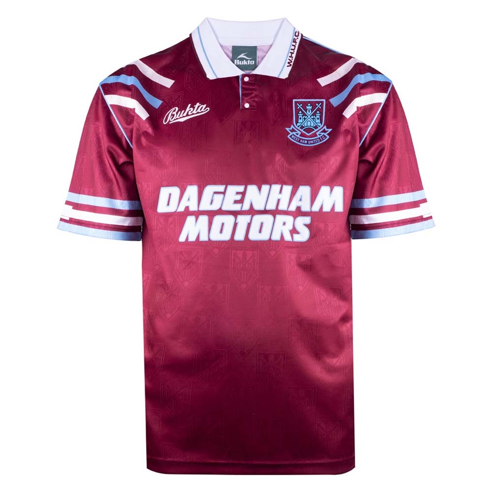 West Ham United 1992 Retro Football Shirt