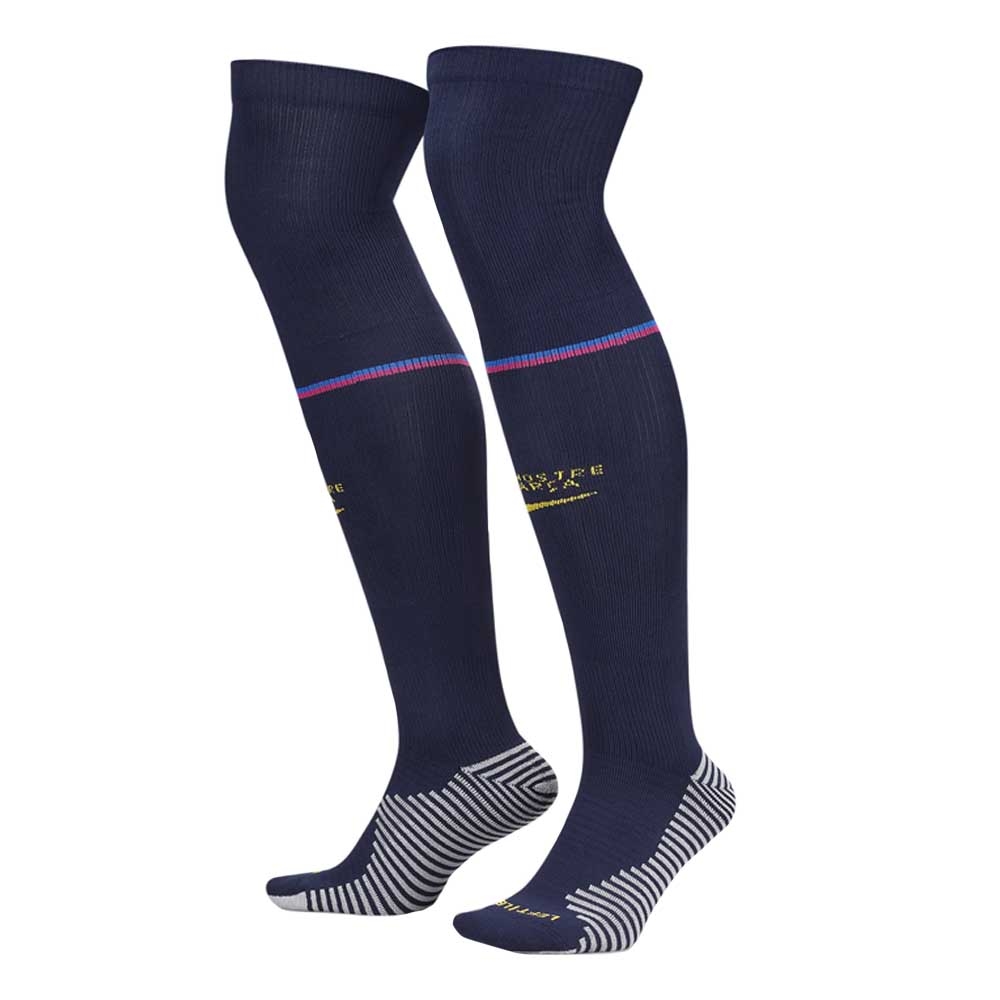 2021-2022 Barcelona 3rd Socks (Blackened Blue)