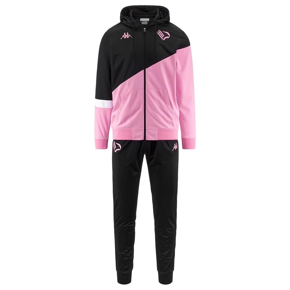 2021-2022 Palermo Tracksuit (Black-Pink)