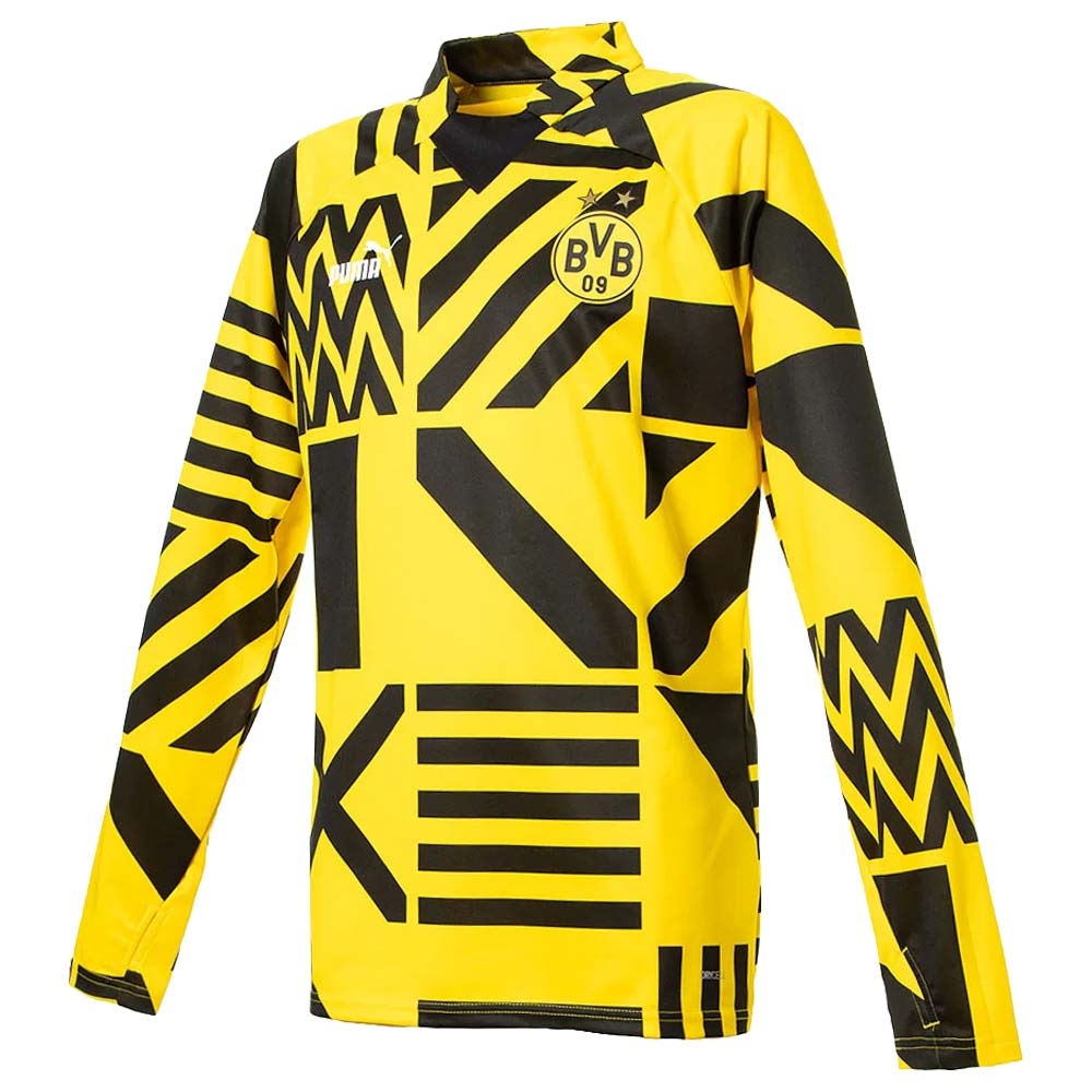 2022-2023 Borussia Dortmund Pre-Match Sweat (Black-Yellow)