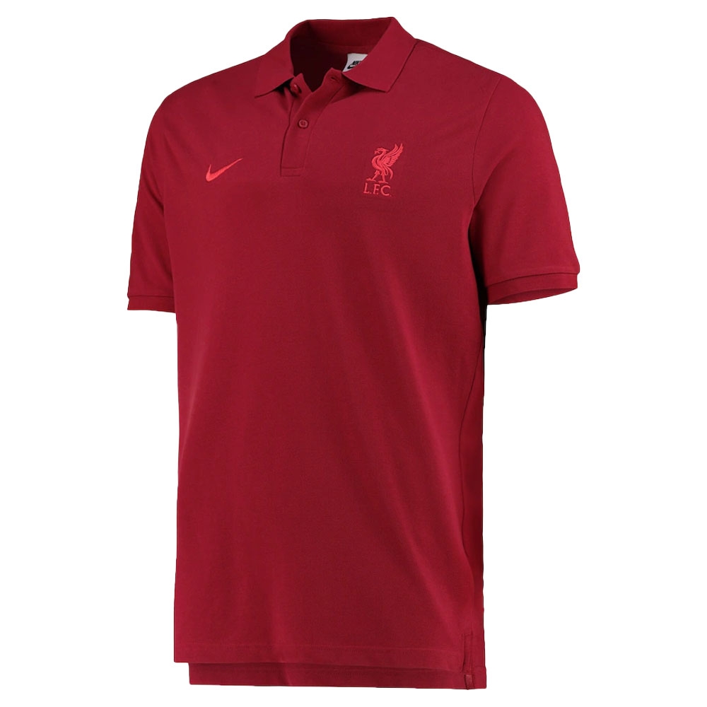 2022-2023 Liverpool Core Polo Shirt (Tough Red)