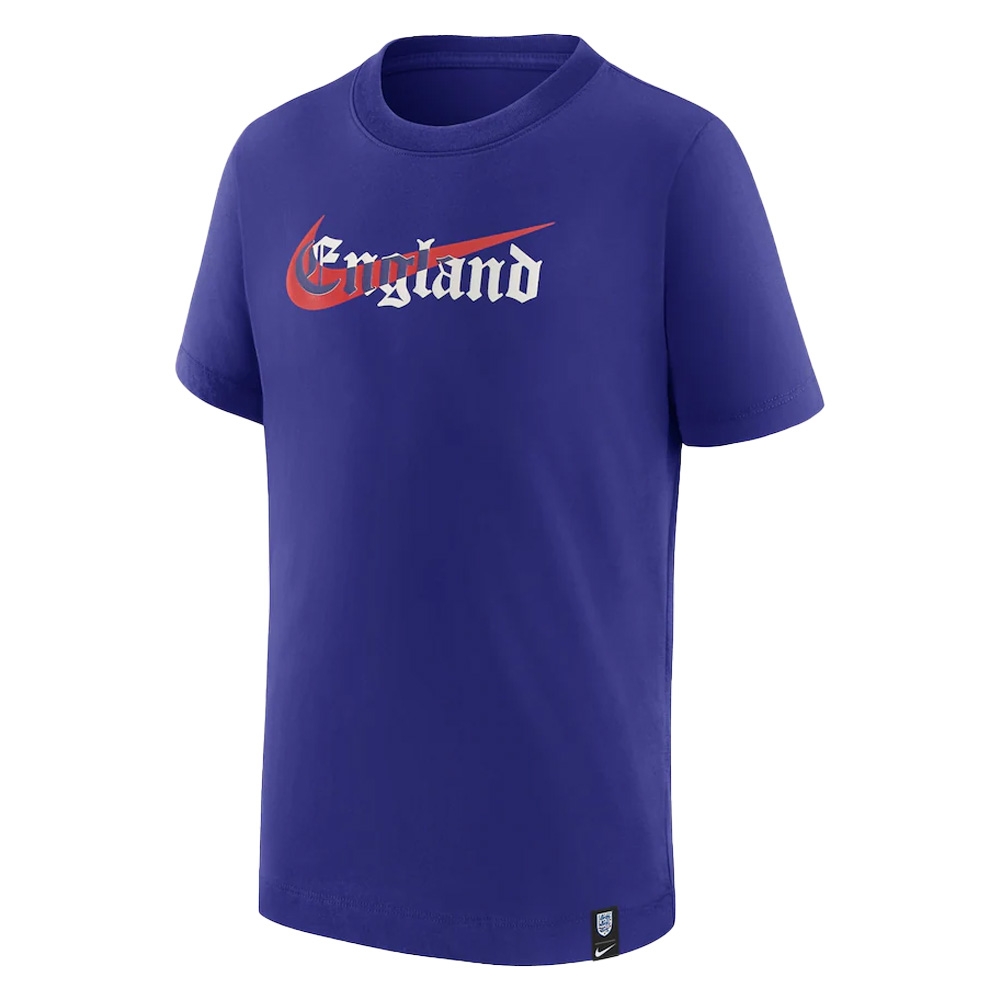 2022-2023 England Swoosh Tee (Light Concord)