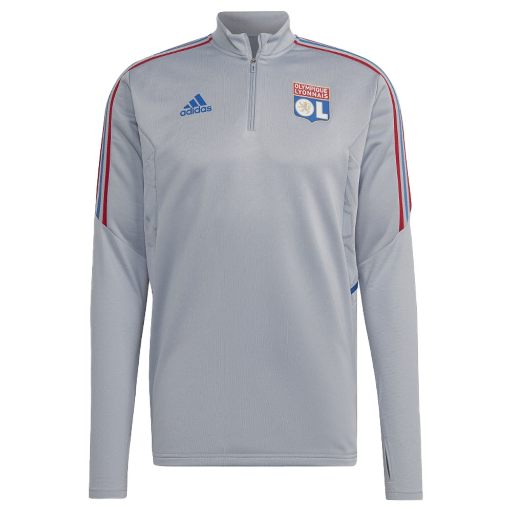 2022-2023 Olympique Lyon Training Top (Halo Silver)