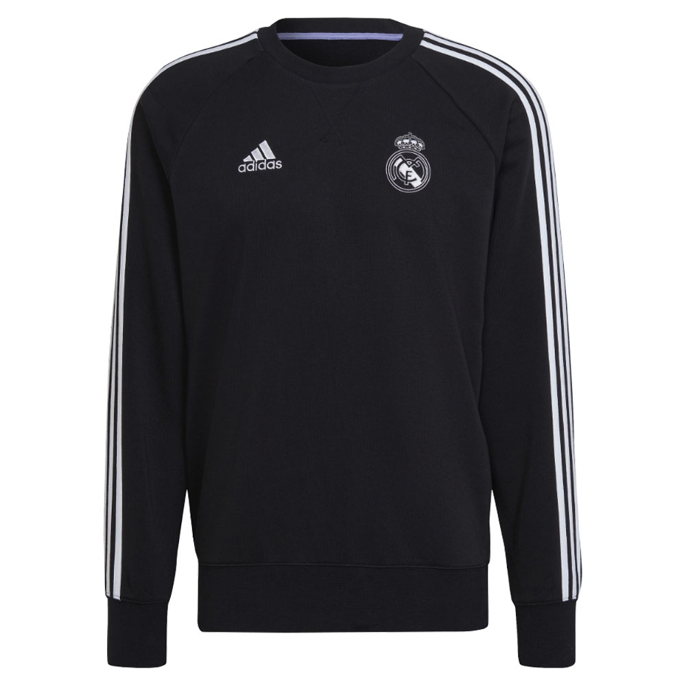 2022-2023 Real Madrid Sweat Top (Black)