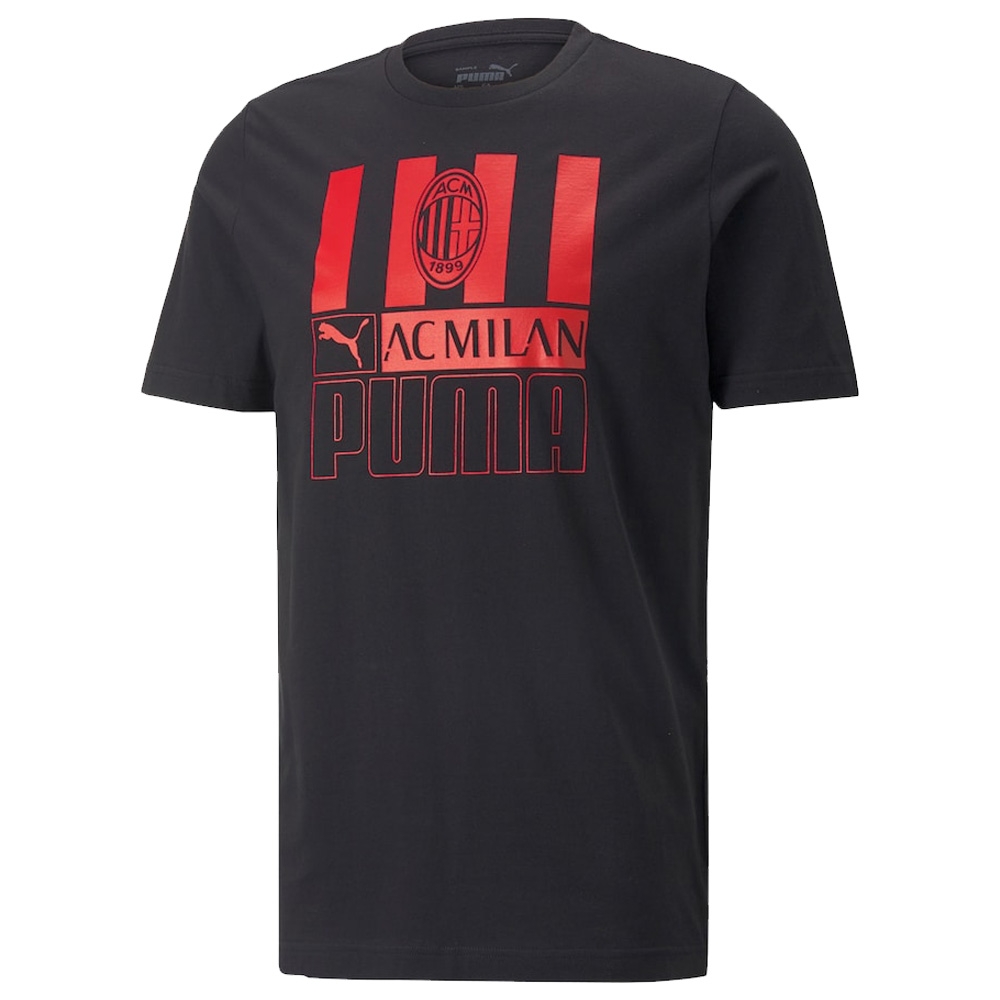 2022-2023 AC Milan FtblCore Tee (Black)