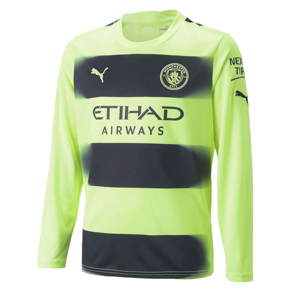 2022-2023 Man City Long Sleeve Third Shirt