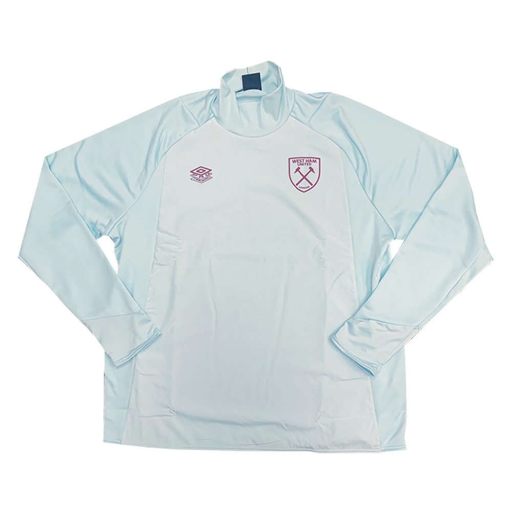 2022-2023 West Ham Drill Top (U) - Blue Glow