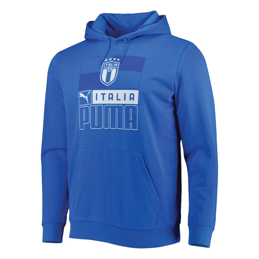 2022-2023 Italy FtblCore Hoody (Blue)