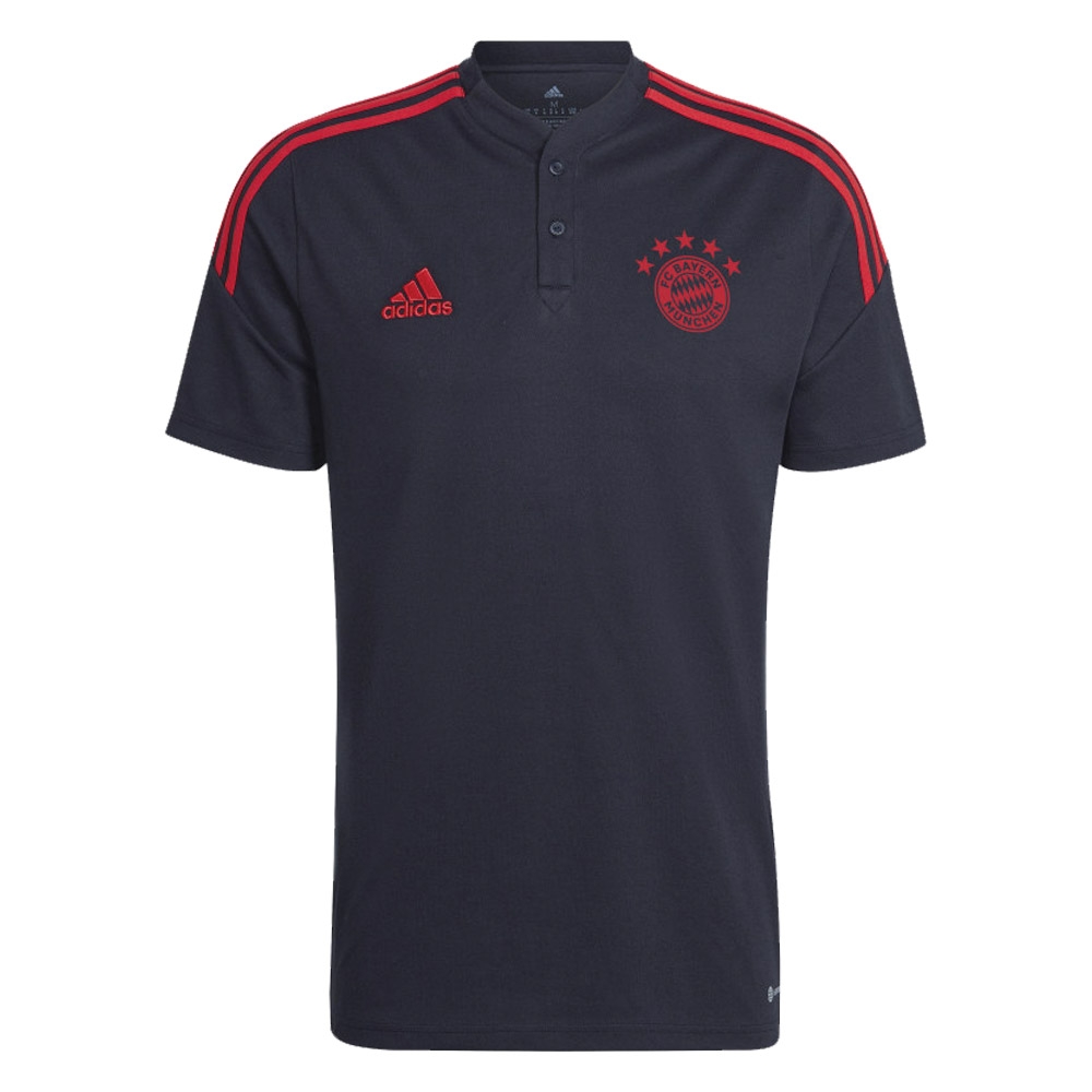 2022-2023 Bayern Munich Training Polo Shirt (Black)