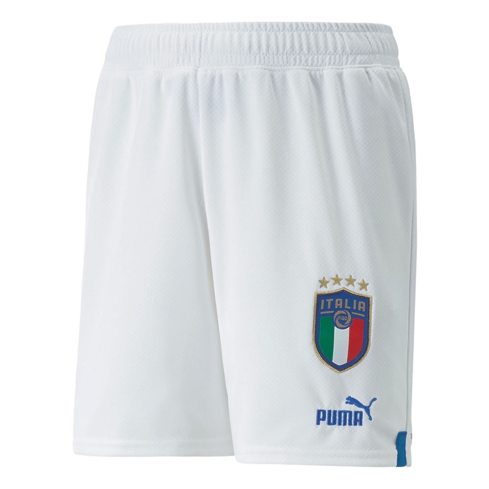 2022-2023 Italy Home Shorts (White) - Kids