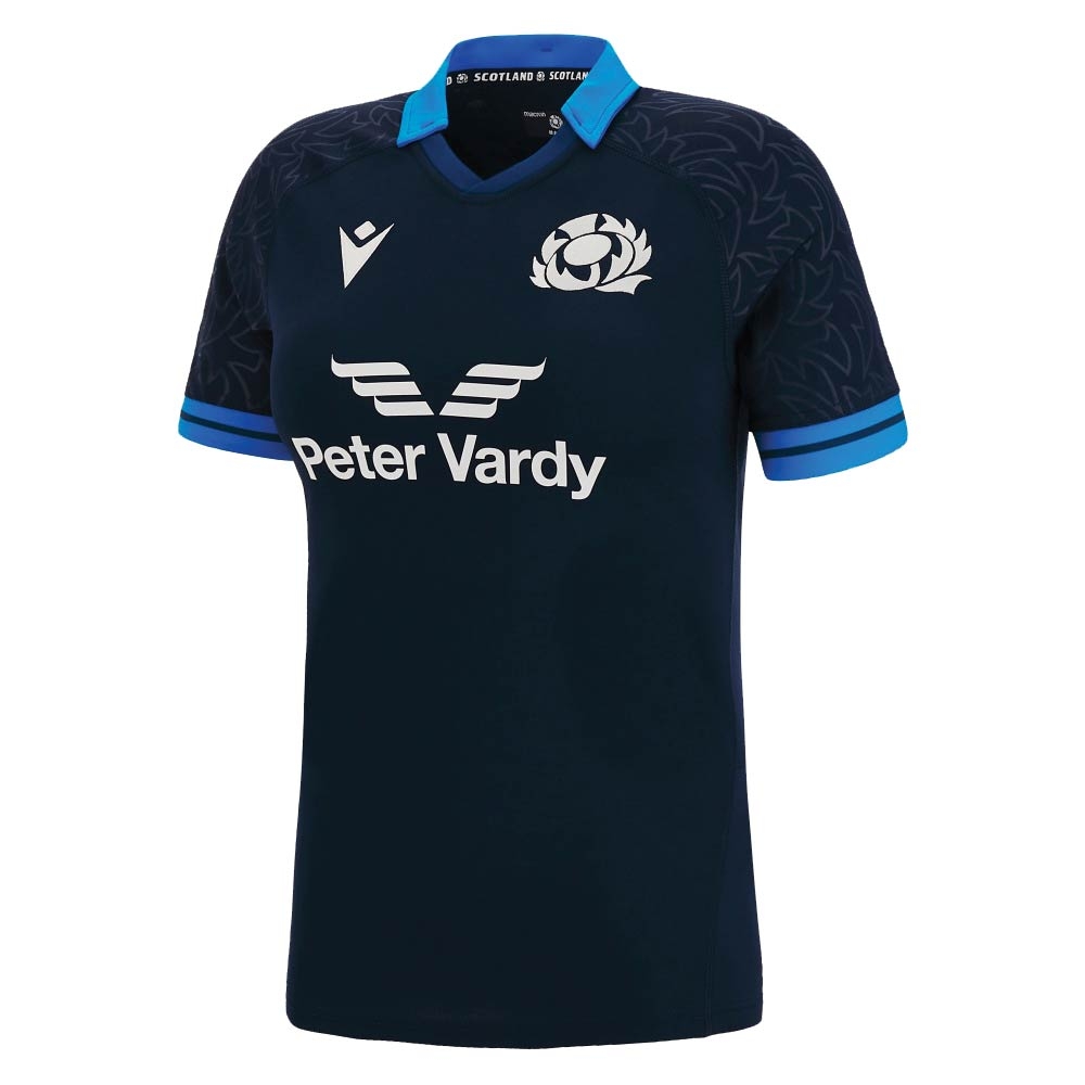 2022-2023 Scotland Home Rugby Shirt Poly (Ladies)