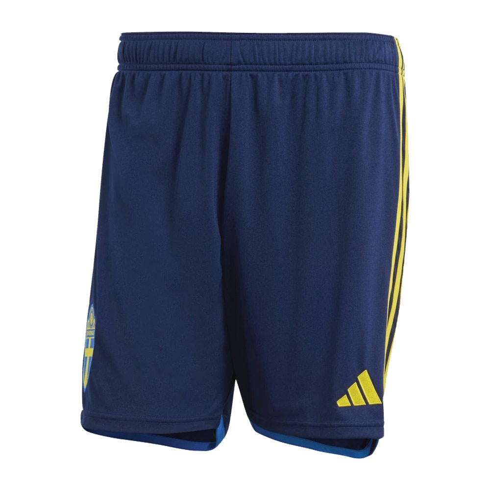 2022-2023 Sweden Home Shorts (Navy)