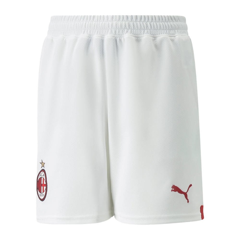 2022-2023 AC Milan Away Shorts (White) - Kids