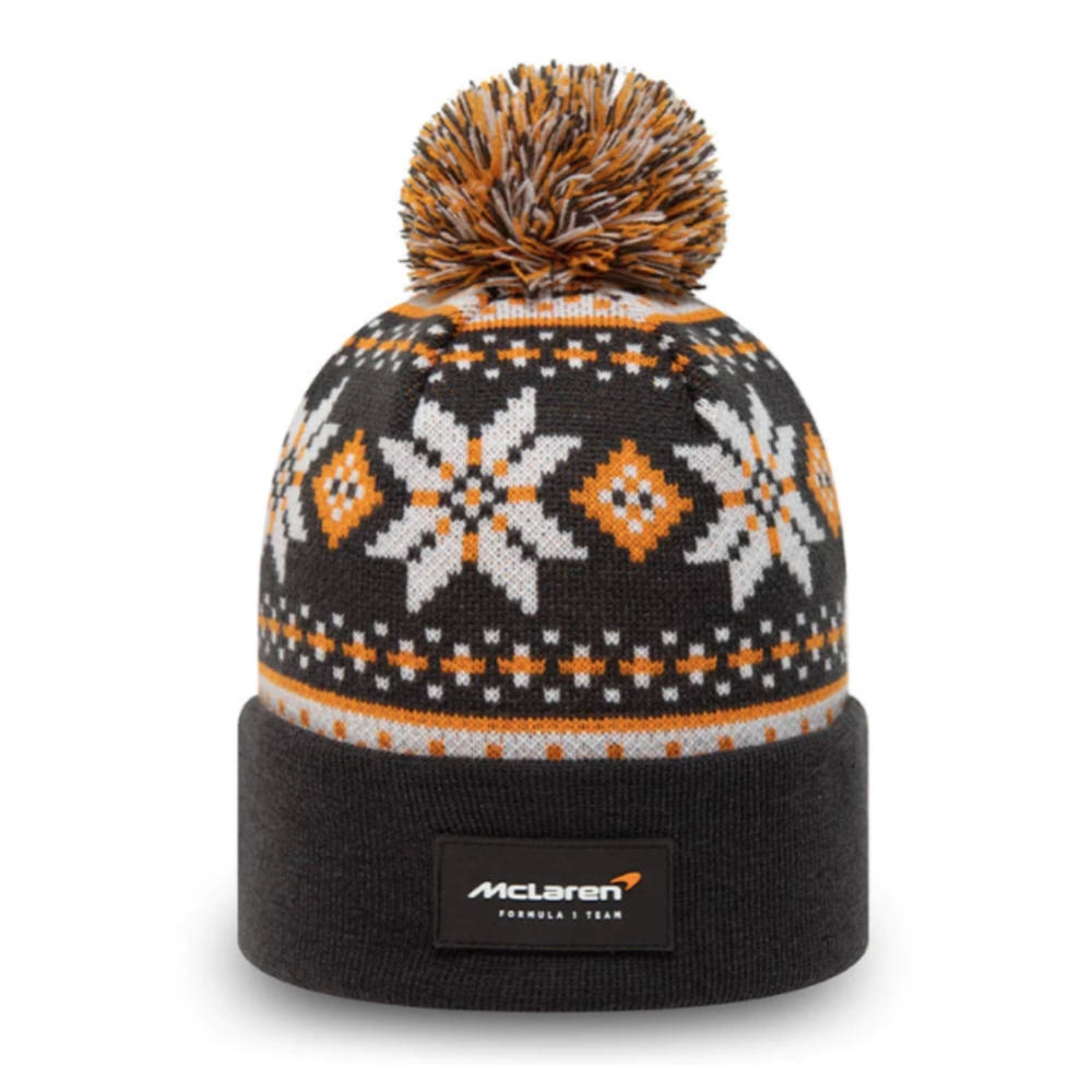 2022 McLaren Snowflake Bobble Beanie