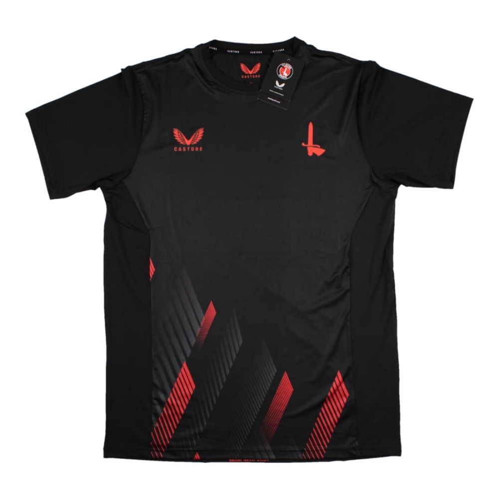 2022-2023 Charlton Pre-Match Shirt (Black)