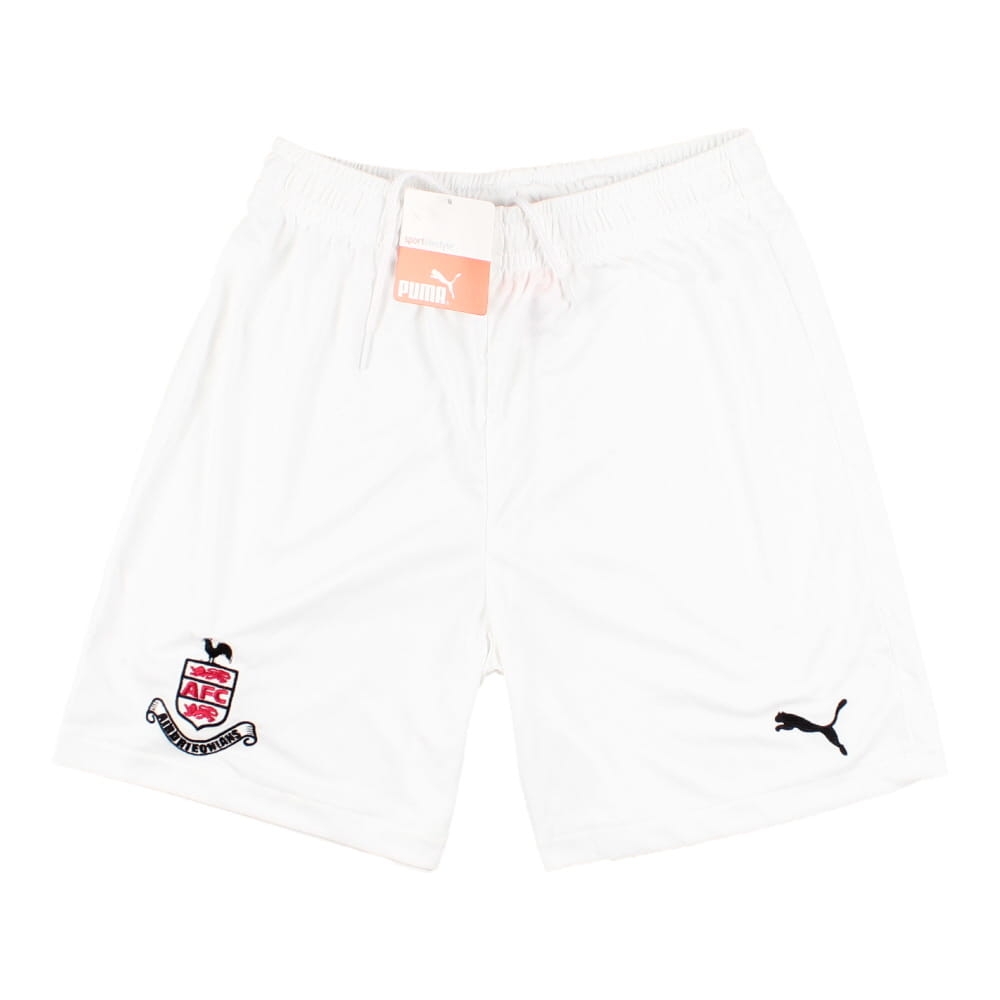 2015-2016 Airdrie Home Shorts (White) - Kids