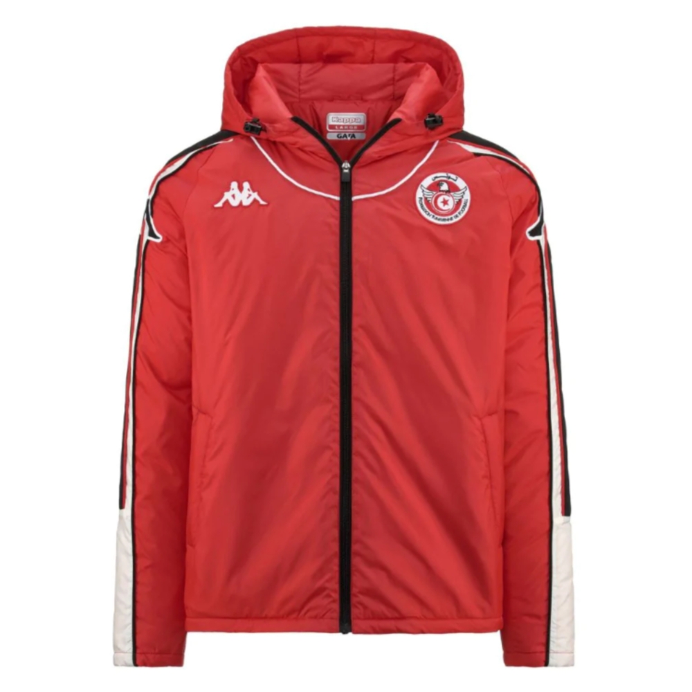 2022-2023 Tunisia Hooded Jacket (Red)