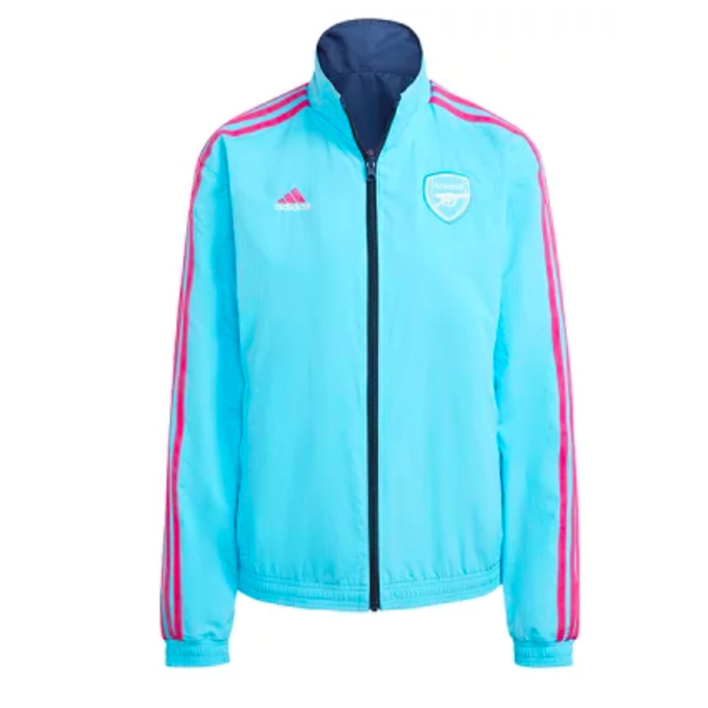 2022-2023 Arsenal Anthem Jacket - Ladies (Blue)