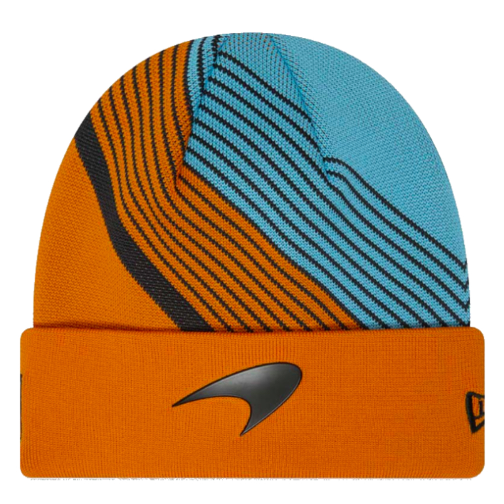 2023 McLaren Lando Norris Team Cuff Beanie (Papaya)