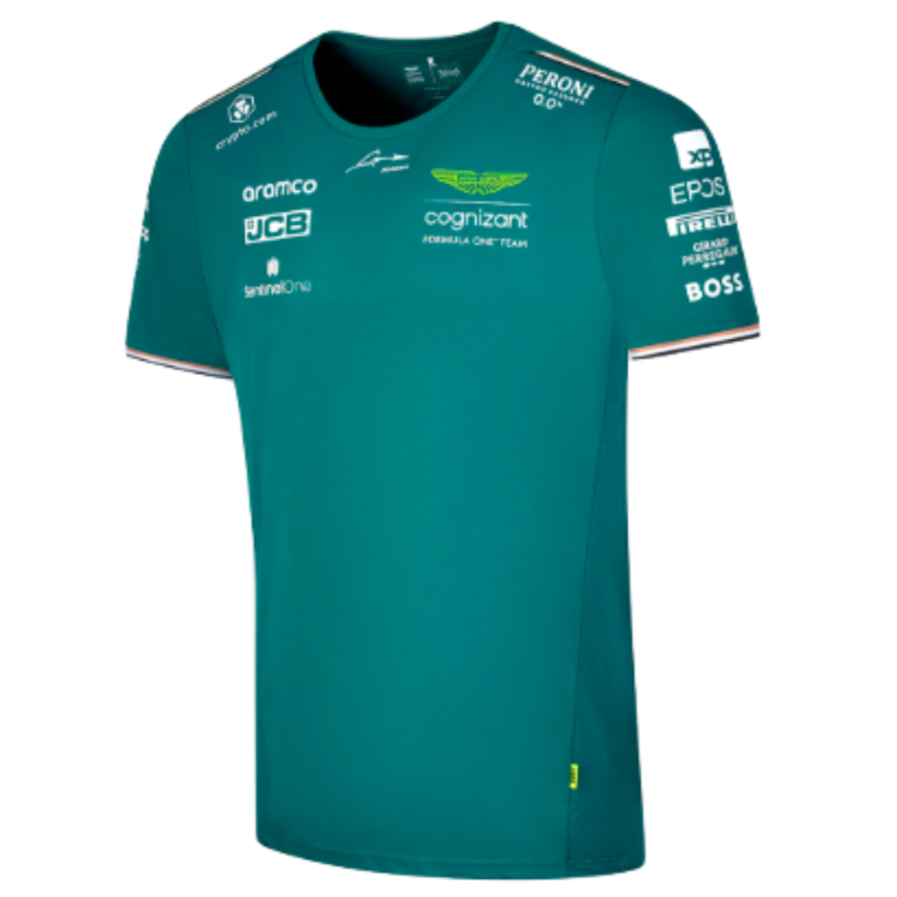 2023 Aston Martin Official Driver Tee Alonso (Green)