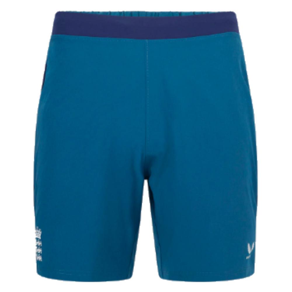 2023 England Cricket Training Woven Shorts (Deep Dive)