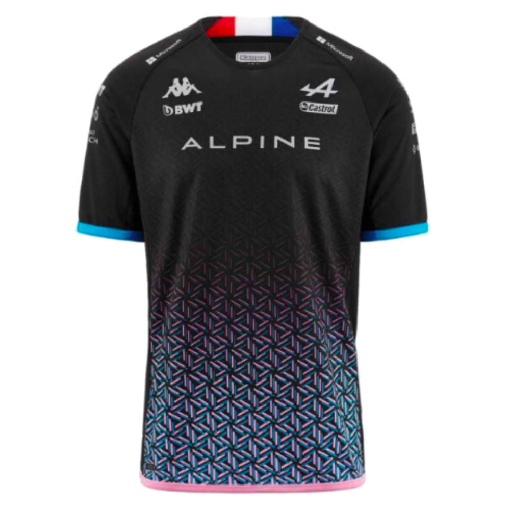 2023 Alpine Mens Team Pierre Gasly Tee (Black)