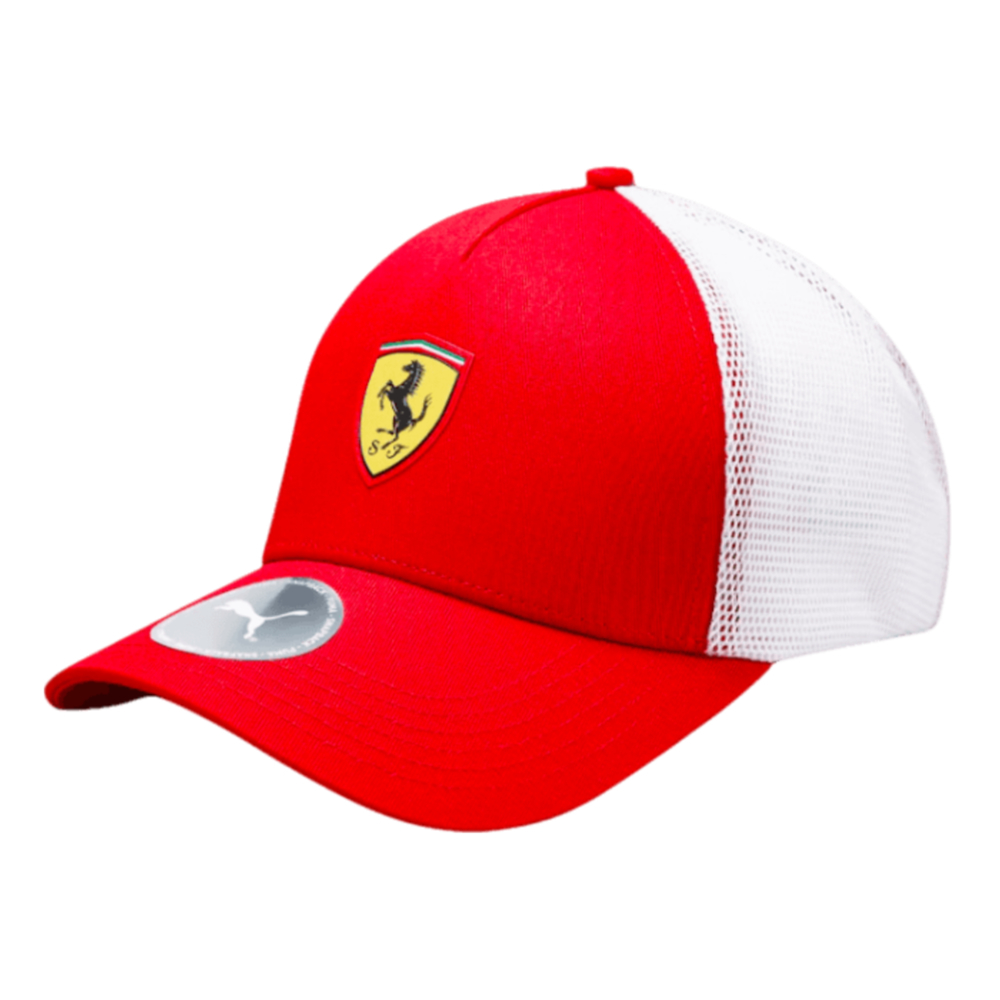 2023 Ferrari Unisex Trucker Cap (Red)