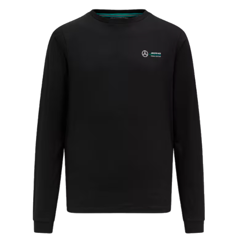 2023 Mercedes AMG Petronas Long Sleeve Tee (Black)