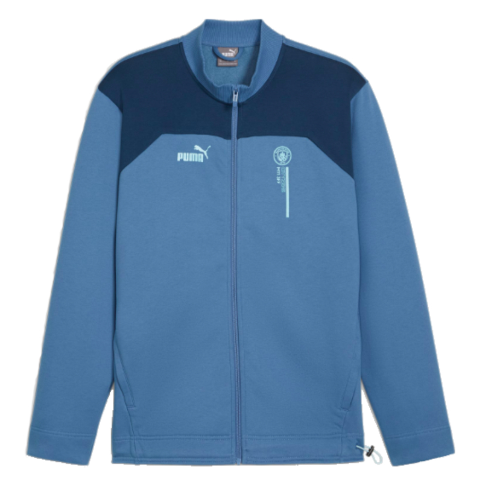 2023-2024 Man City FtblCulture Track Jacket (Deep Dive)