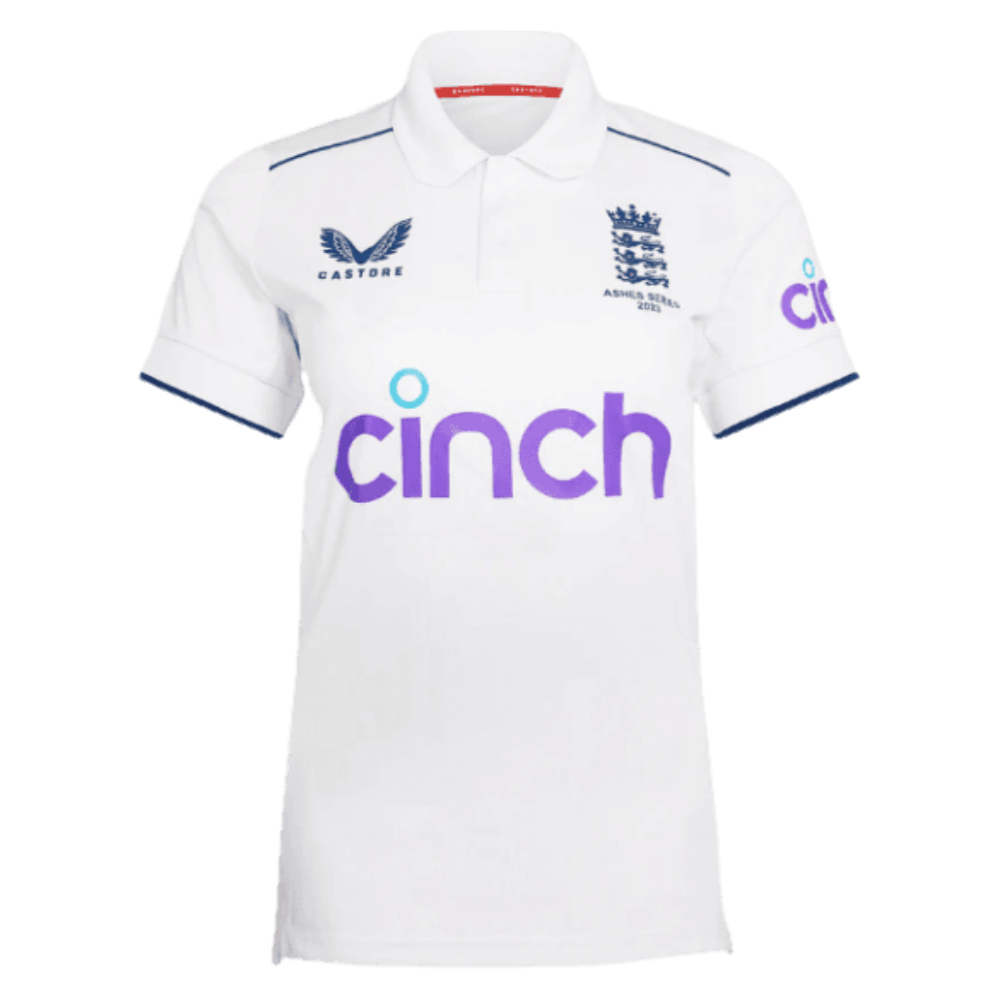 2023 England Test Replica Short Sleeve Jersey (Kids)