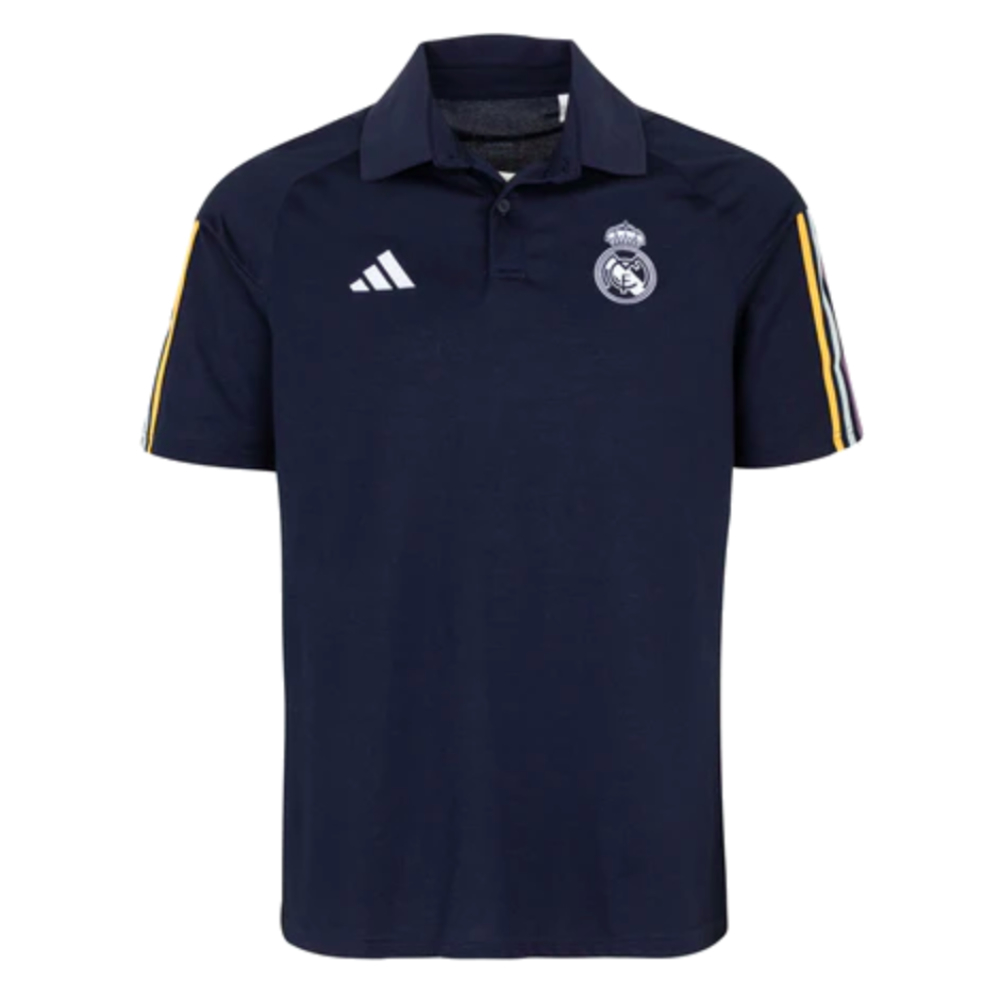 2023-2024 Real Madrid Polo Shirt (Legend Ink)