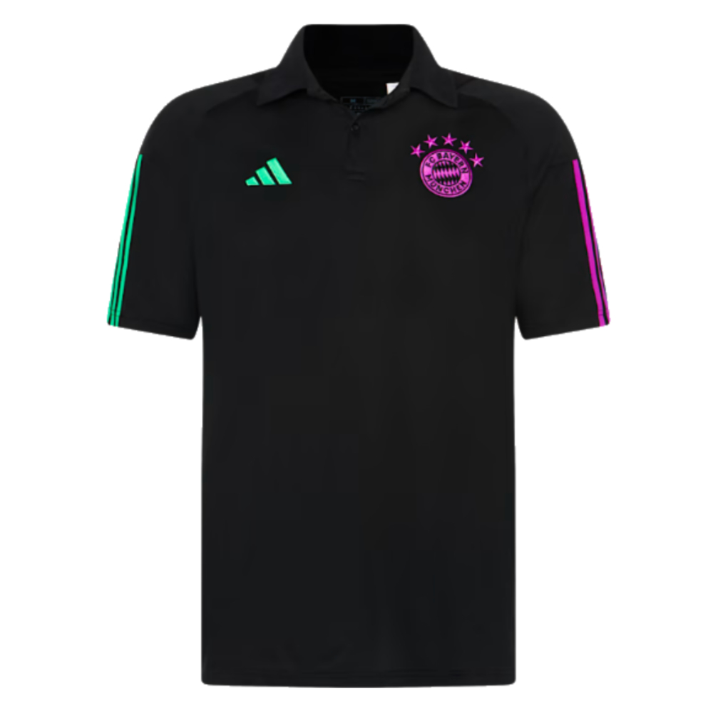 2023-2024 Bayern Munich Polo Shirt (Black)