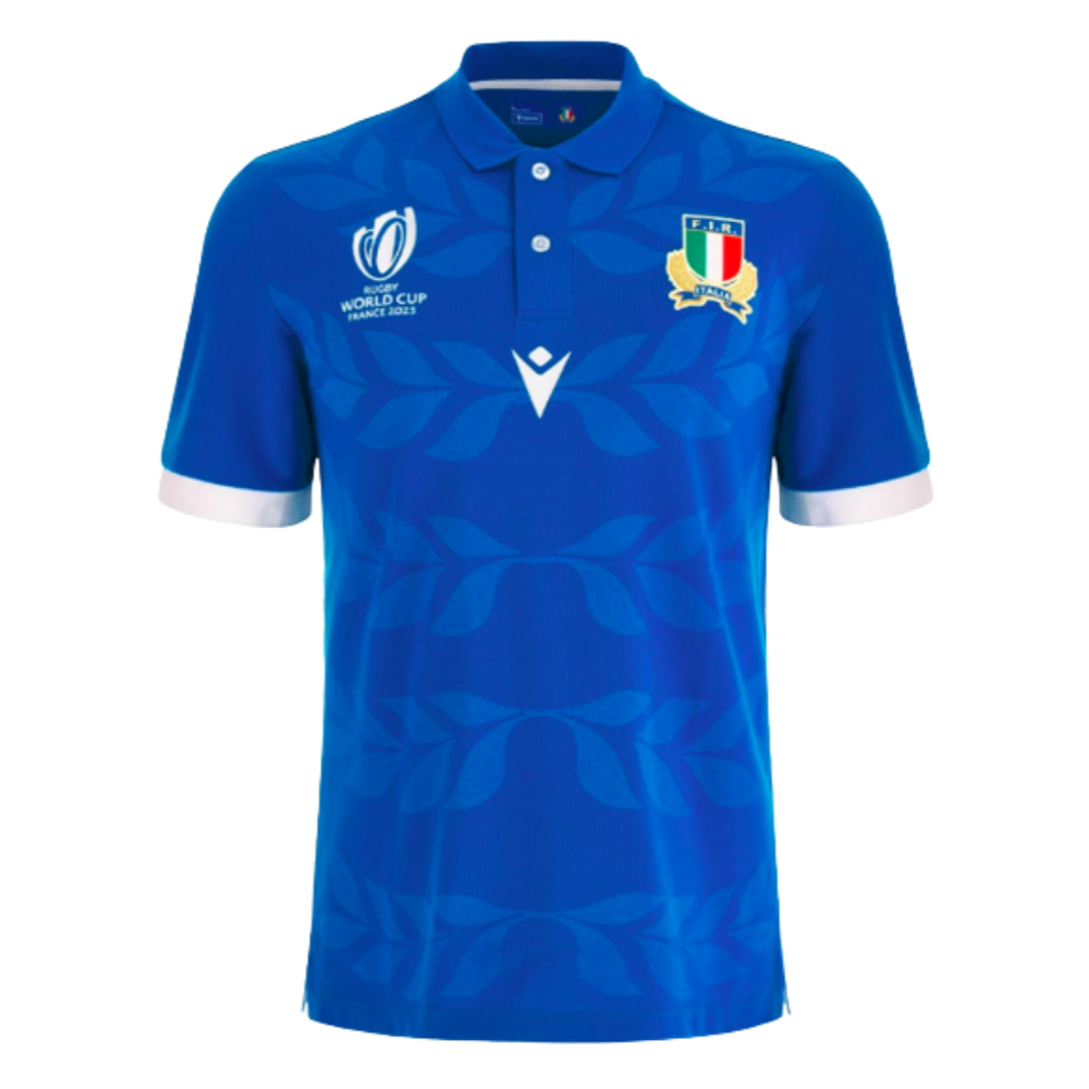 Italy RWC 2023 Home Cotton Rugby Shirt