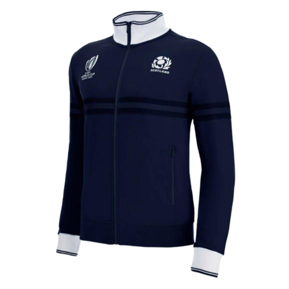 Scotland RWC 2023 Track Jacket - Navy (Kids)