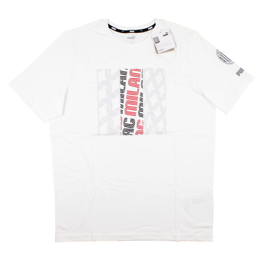 2023-2024 AC Milan FtblCore Graphic Tee (Grey)