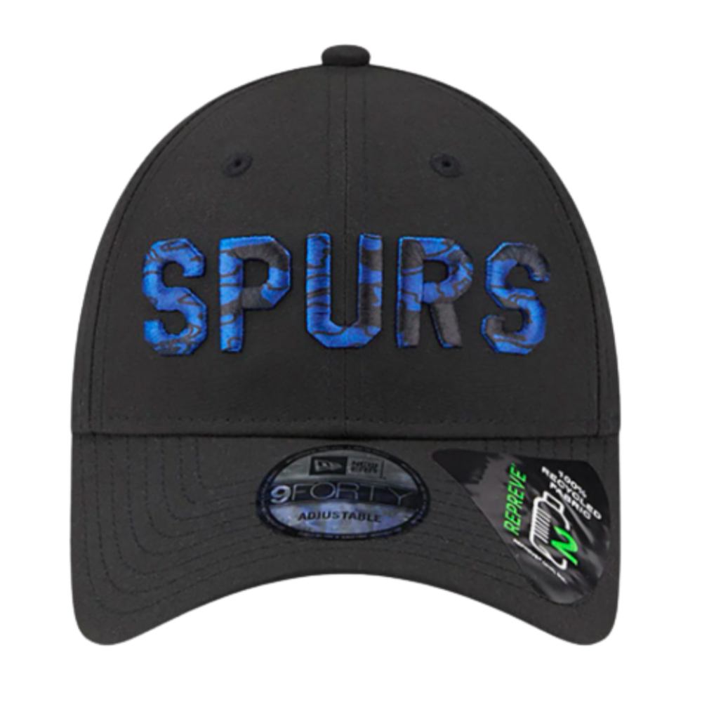 2023-2024 Tottenham Hotspur Repreve Black 9FORTY Adjustable Cap