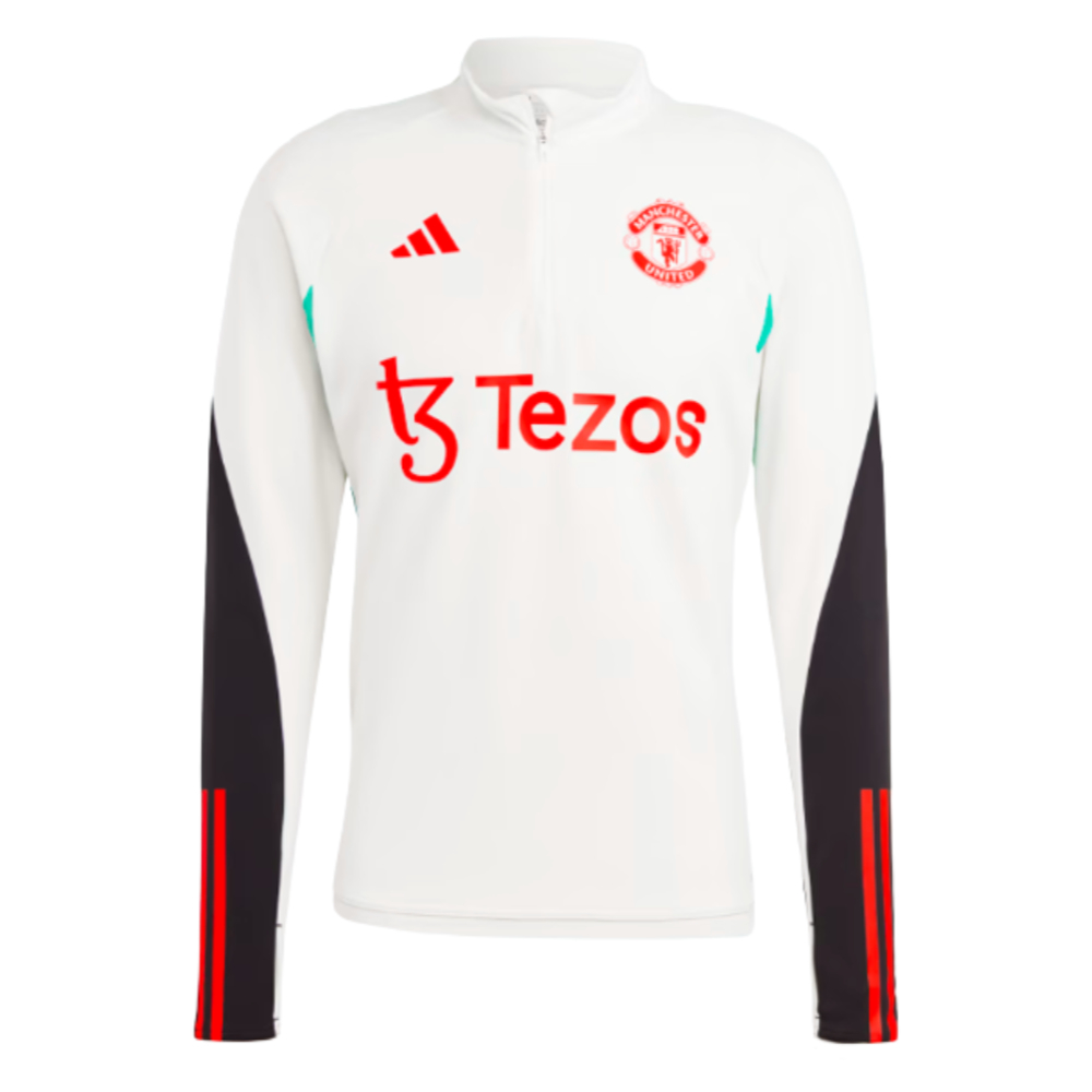 2023-2024 Man Utd Training Top (White)