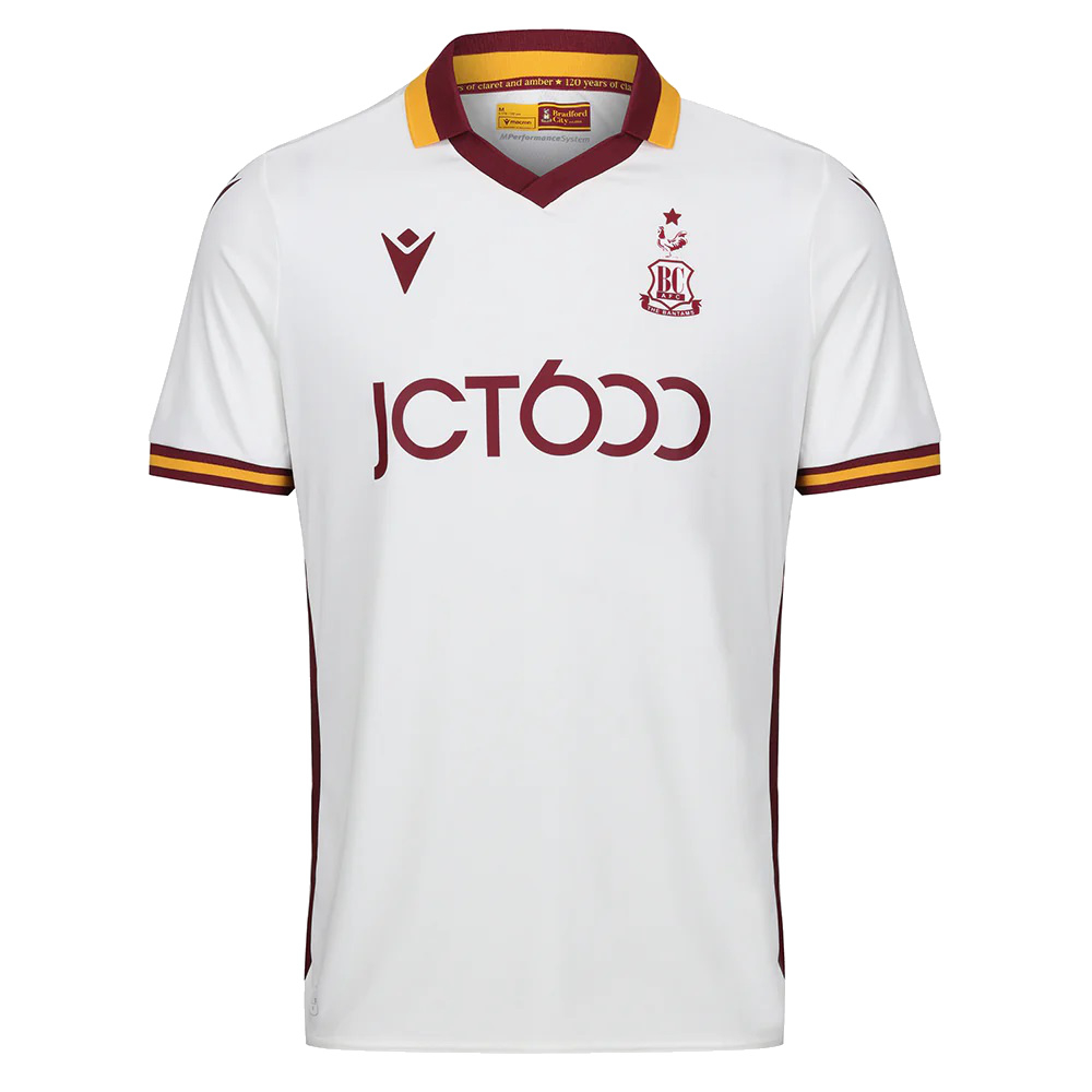 2023-2024 Bradford City Away Shirt