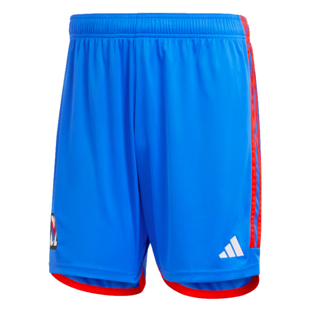 2023-2024 Olympique Lyon Away Shorts (Blue)