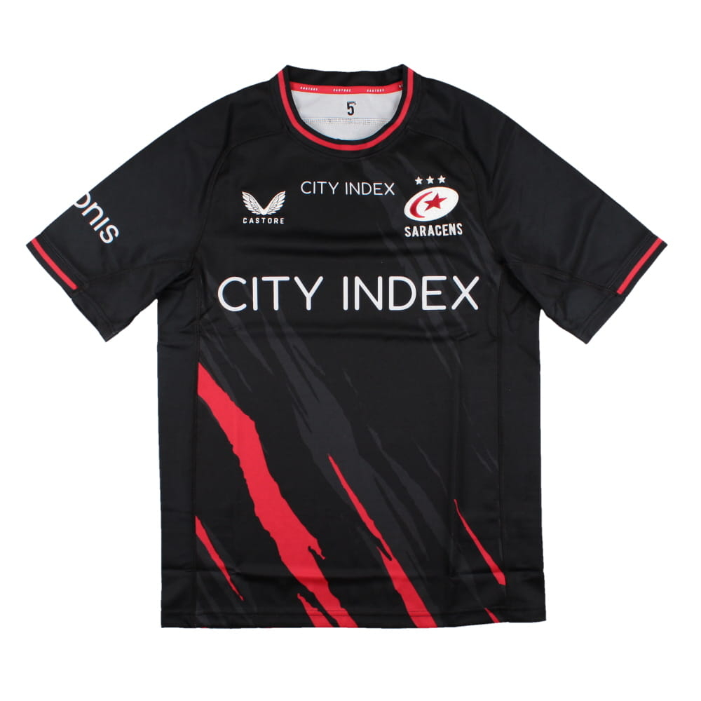 2023-2024 Saracens Home Rugby Shirt