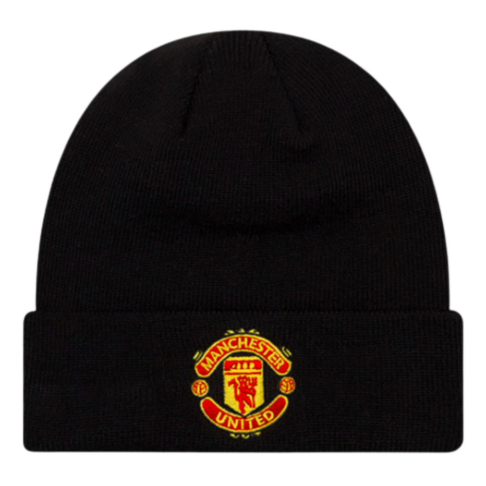 Man Utd Core Cuff Beanie (Black)