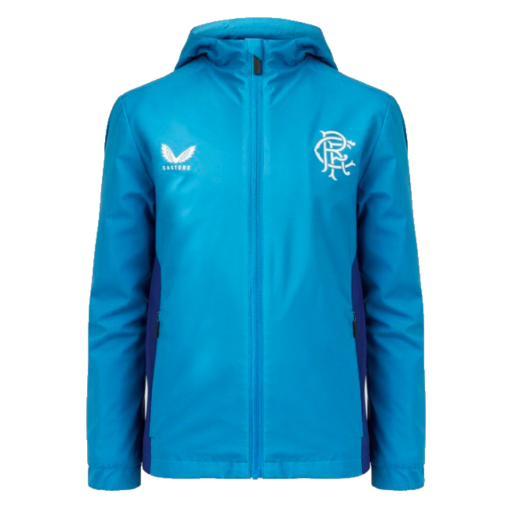 2023-2024 Rangers Players Training Jacket (Deep Water) - Kids