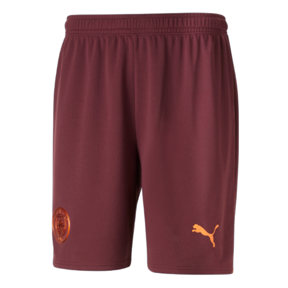 2023-2024 Man City Away Shorts (Aubergine)