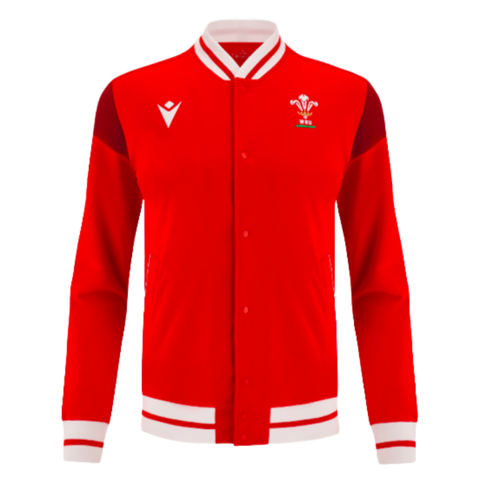 2023-2024 Wales Rugby Anthem Jacket (Red)