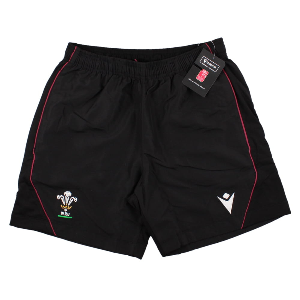 2023-2024 Wales Rugby Micro Bermuda Shorts (Black)