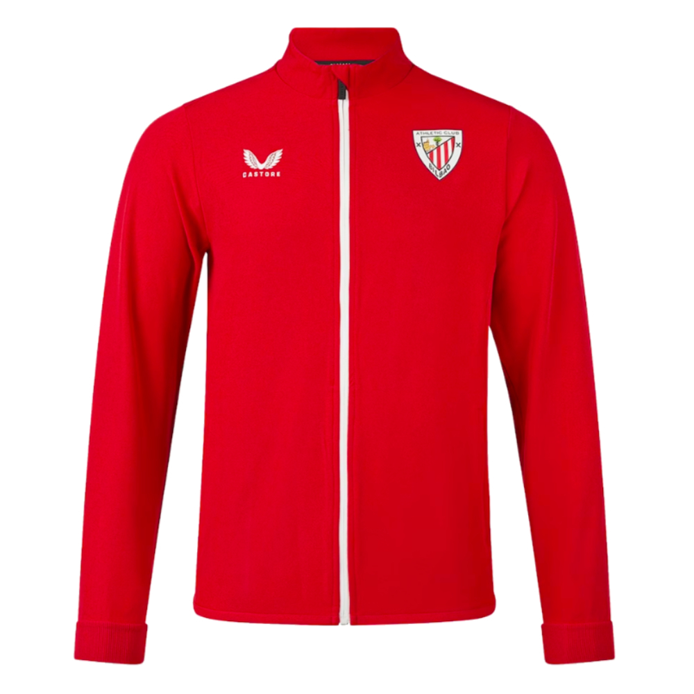 2023-2024 Athletic Bilbao Home Anthem Jacket (Red)