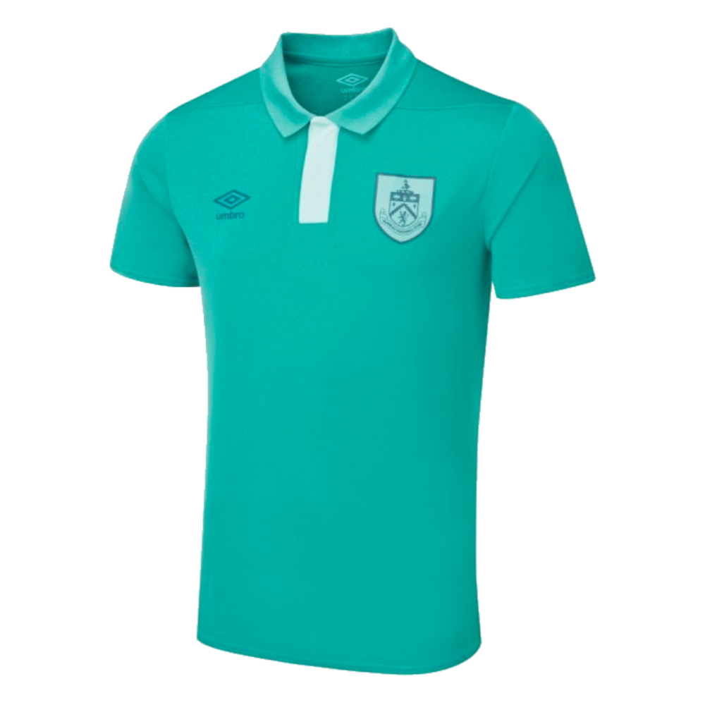 2023-2024 Burnley Poly Polo Shirt (Latigo Bay)