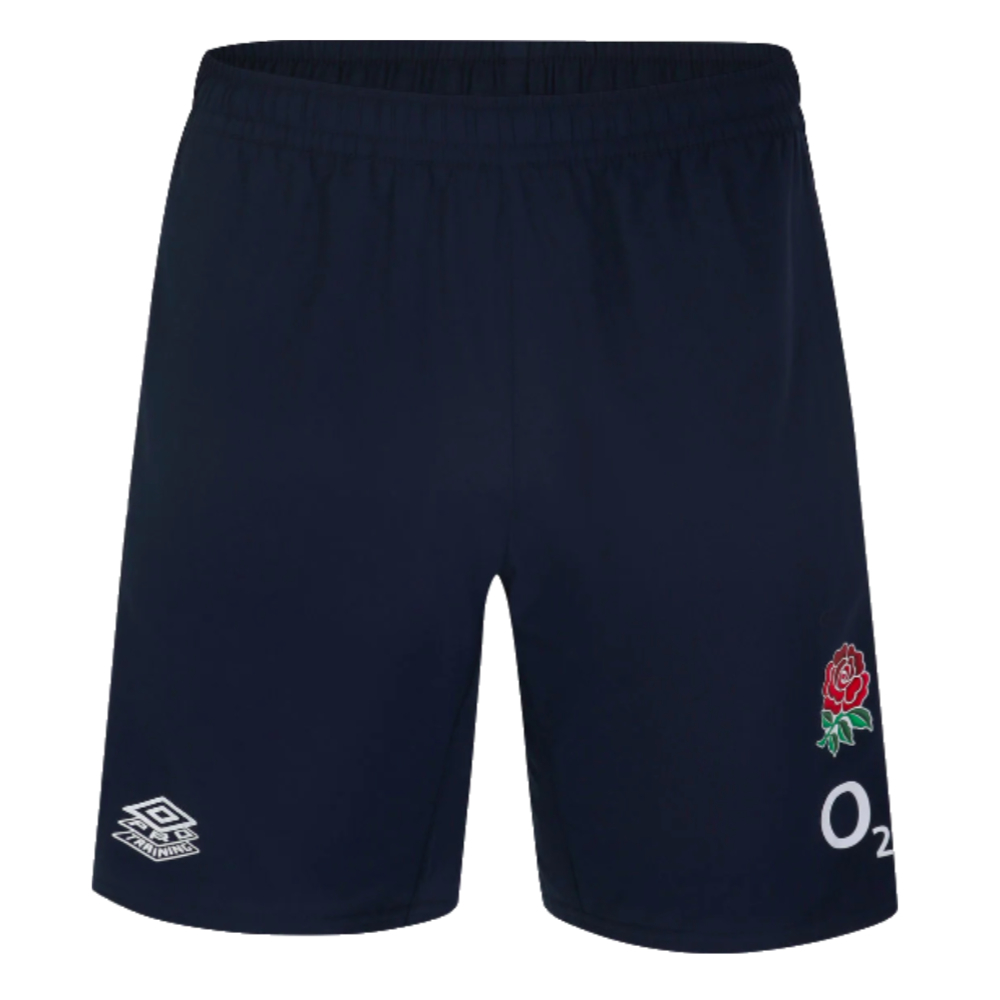 2023-2024 England Rugby Knit Shorts (Navy Blazer)