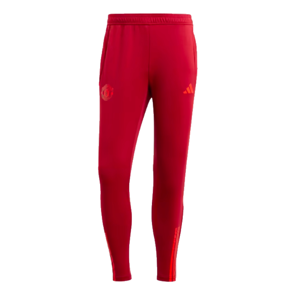 2023-2024 Man Utd EU Training Pants (Burgundy)