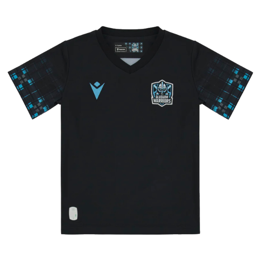 2023-2024 Glasgow Warriors Home Rugby Mini Kit Shirt